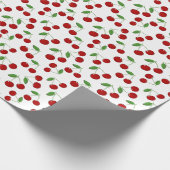 Cherries Design Wrapping Paper Roll Geschenkpapier (Ecke)