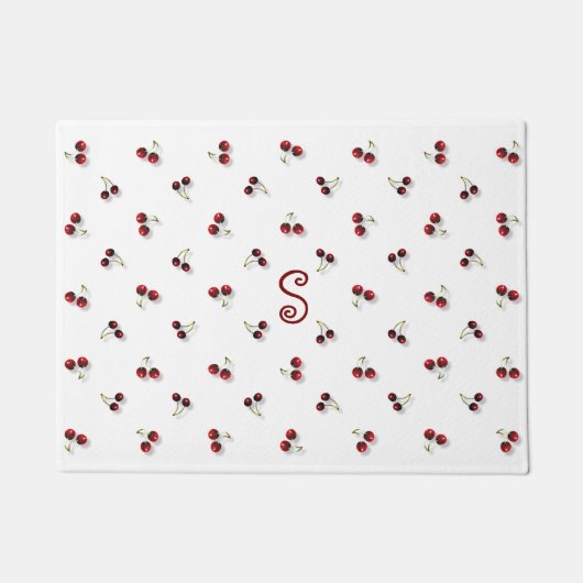 Cherries Doormat Fußmatte (Vorderseite)
