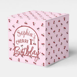 Cherries Favor Box Geschenkschachtel