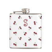 Cherries Flask Flachmann (Vorderseite)