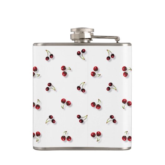 Cherries Flask Flachmann (Rückseite)