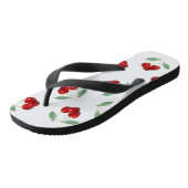 Cherries Flip Flops Badesandalen (Schrägansicht)