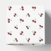 Cherries Gift Favor Box Geschenkschachtel (Oben)