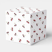 Cherries Gift Favor Box Geschenkschachtel (Rückseite)