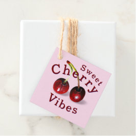 Cherries Gift-Tag Geschenkanhänger