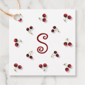 Cherries Gift-Tag Geschenkanhänger (Vorderseite)