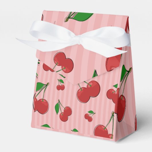 Cherries Illustration Geschenkschachtel (Vorderseite)