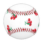 Cherries Individuelle Name Baseball (Rückseite)