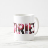 Cherries Kaffee Tasse (VorderseiteRechts)