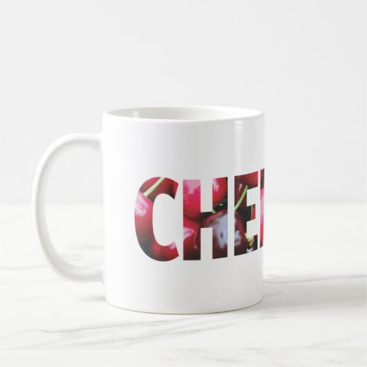 Cherries Kaffee Tasse (Links)