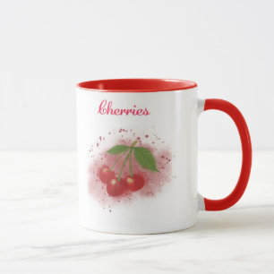 Cherries Kaffee Tasse - Wählen Sie Ihre Frucht