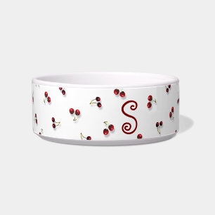 Cherries Keramik Pet Bowl Napf