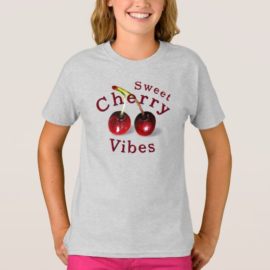 Cherries Kids Top (Vorderseite)