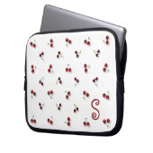 Cherries Laptop Sleeve (Vorderseite Links)