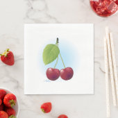 Cherries Luncheon Napkins Serviette (Beispiel)