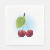 Cherries Luncheon Napkins Serviette (Vorderseite)