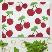Cherries Microfiber Küche Handtuch (Gefaltet)