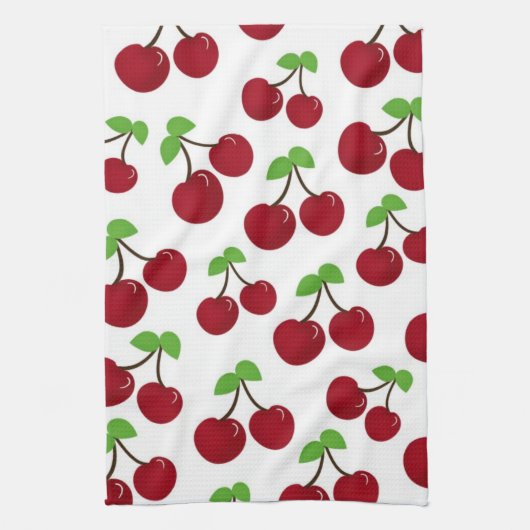 Cherries Microfiber Küche Handtuch (Vertikal)