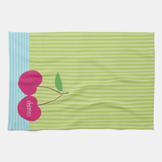 Cherries Microfiber Küche Handtuch (Horizontal)