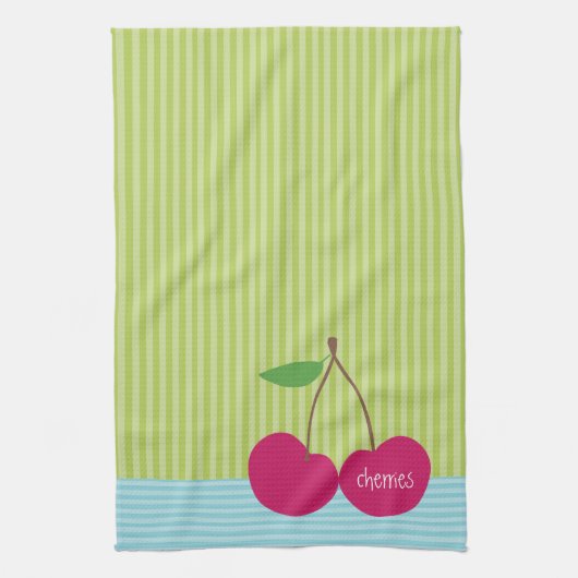 Cherries Microfiber Küche Handtuch (Vertikal)
