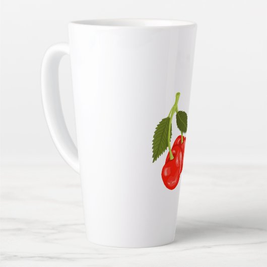 Cherries Milchtasse (Linke Ecke)