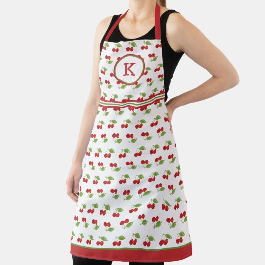 Cherries Mit Monogramm Schürze (InSitu)