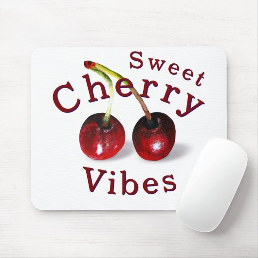 Cherries Mouse Pad Mousepad (Mit Mouse)