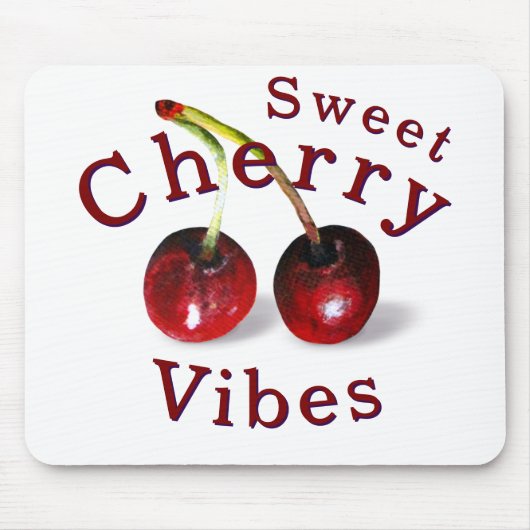 Cherries Mouse Pad Mousepad (Vorne)