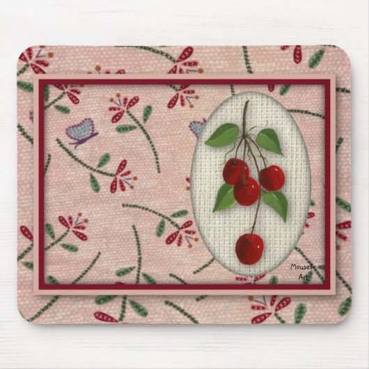 Cherries Mousepad (Vorne)