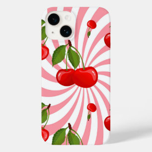 Cherries Muster Case-Mate iPhone 14 Hülle