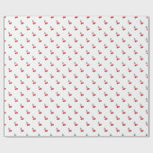 Cherries niedliches Illustrationspapier Geschenkpapier (Flach)