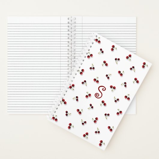Cherries-Notebook Notizblock (Innen)