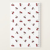 Cherries-Notebook Notizblock (Rückseite)