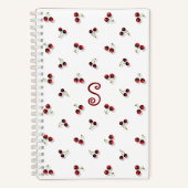 Cherries-Notebook Notizblock (Vorderseite)