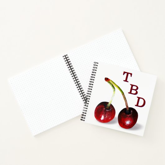 Cherries-Notebook Notizblock (Innenseite)