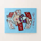 Cherries on Oben: Eine Feier der Kindheit 30 Stück Puzzle (Horizontal)