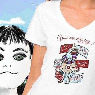 Cherries on top: Eine Feier der Freundlichkeit T-Shirt