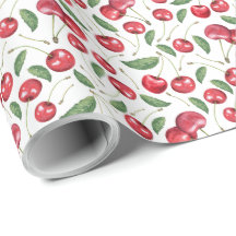 Cherries Packpapier