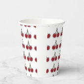 Cherries Paper Cups Pappbecher (Links)