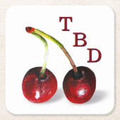 Cherries Paper Untersetzer (Vorderseite)