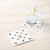 Cherries Paper Untersetzer (Vor Ort)