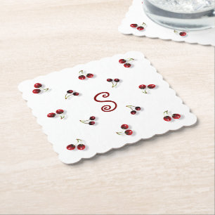 Cherries Paper Untersetzer