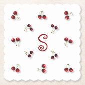 Cherries Paper Untersetzer (Vorderseite)