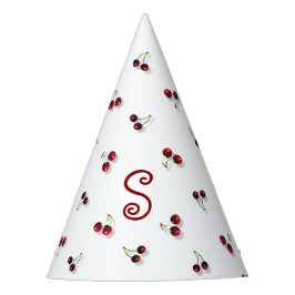 Cherries Party Hat Partyhütchen