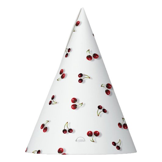 Cherries Party Hat Partyhütchen (Links)