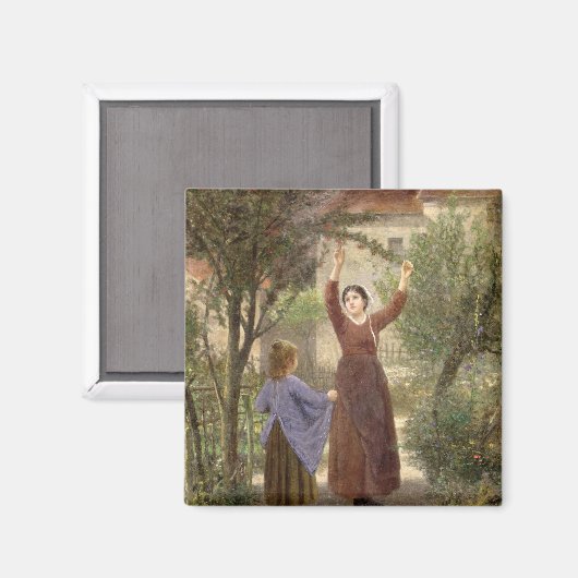 Cherries pflücken magnet (Vorderseite/Rückseite)