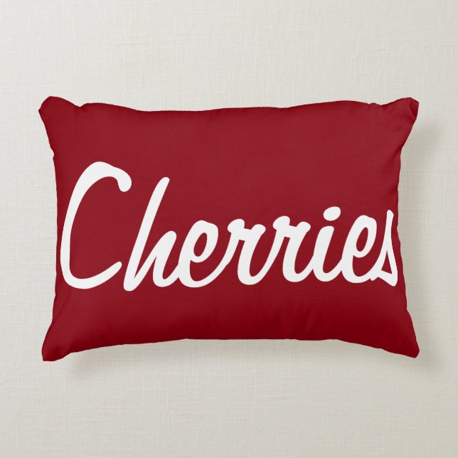 Cherries Pillow Dekokissen (Vorderseite)