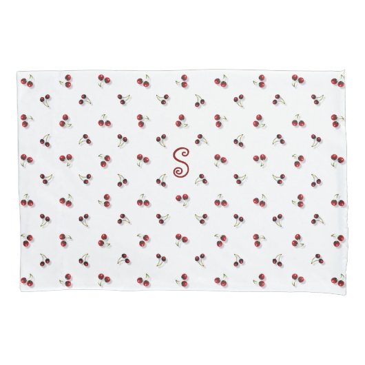 Cherries Pillowcase Kissenbezug (Vorderseite)