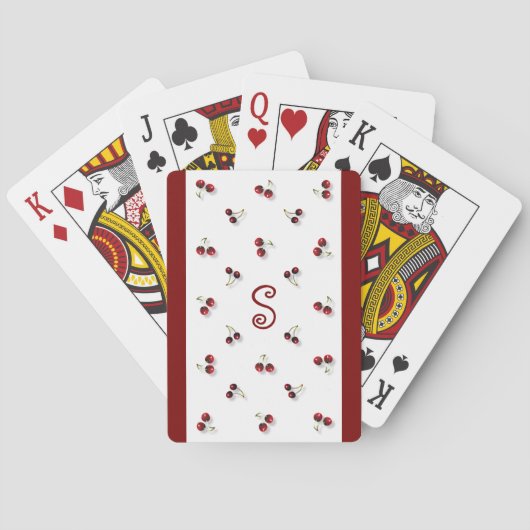 Cherries Playing Cards Spielkarten (Rückseite)