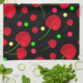 CHERRIES PLUS GESCHIRRTUCH (Gefaltet)